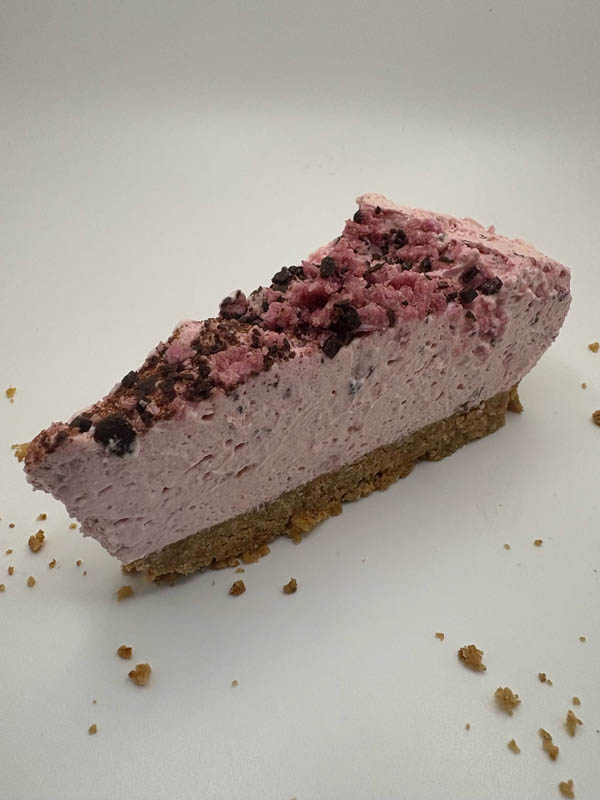 RASPBERRY RUFFLE CHEESECAKE 